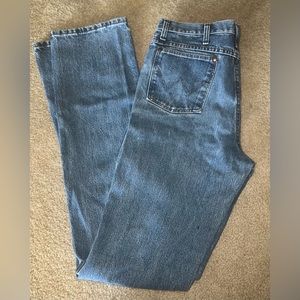 Mens wrangler cowboy cut jeans